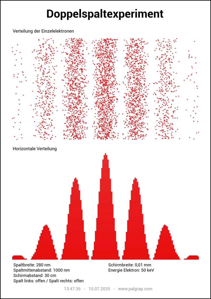 Screenshot: Doppelspaltexperiment